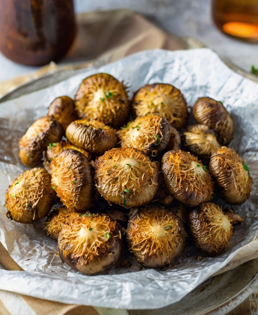 Air Fryer Ranch Mushrooms Recipe