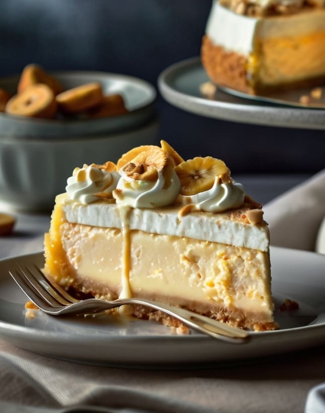 Banana Pudding Crunch Cheesecake Recipe