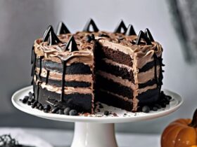 Black Velvet Halloween Cake Recipe