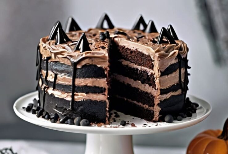 Black Velvet Halloween Cake Recipe