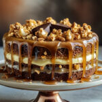 Caramel Toffee Crunch Cake Recipe
