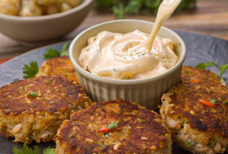 Crab Cakes with Lemon Aioli