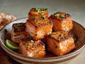 Crispy Bang Bang Salmon Bites Recipe