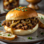 French Onion Beef Sloppy Joes Recipe