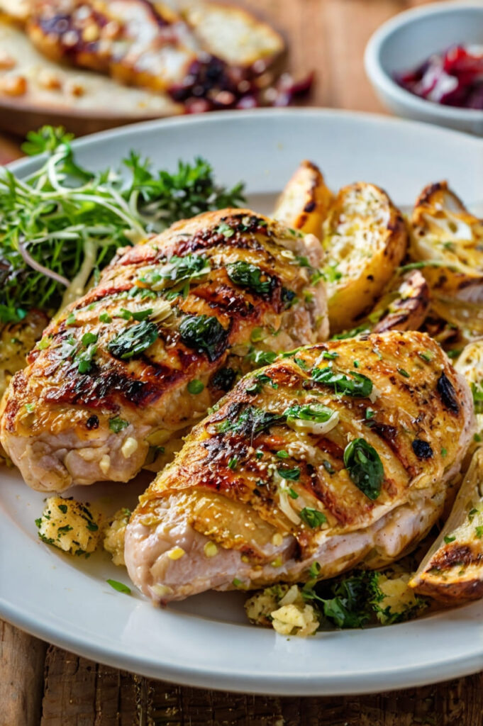 Garlic Parmesan Grilled Chicken Recipe