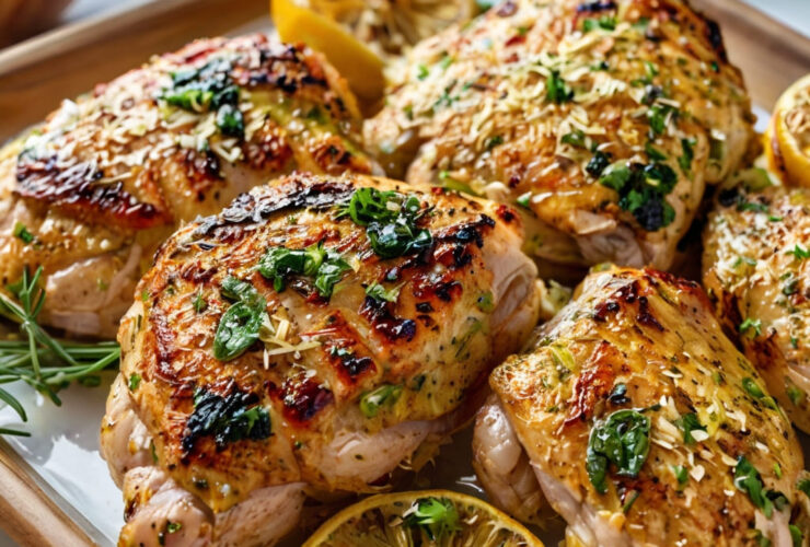 Garlic Parmesan Grilled Chicken Recipe