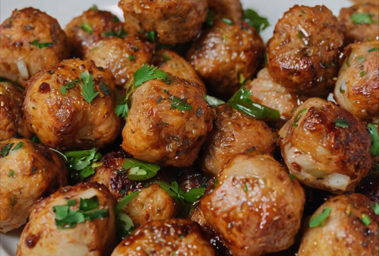 Garlic Pork Bites Recipe