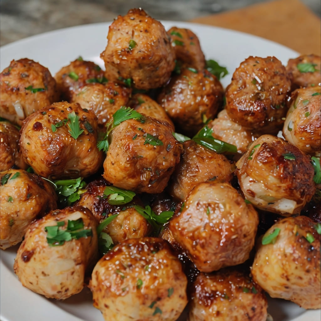 Garlic Pork Bites Recipe