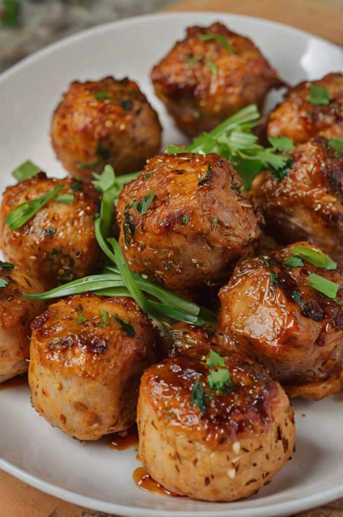 Garlic Pork Bites Recipe