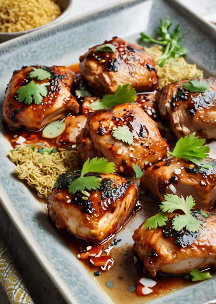 Gochujang Miso Chicken Thighs Recipe