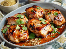 Gochujang Miso Chicken Thighs Recipe