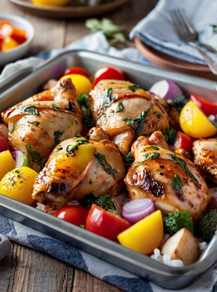 Hawaiian Chicken Sheet Pan Recipe