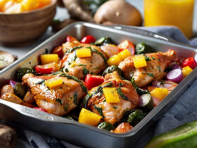 Hawaiian Chicken Sheet Pan Recipe