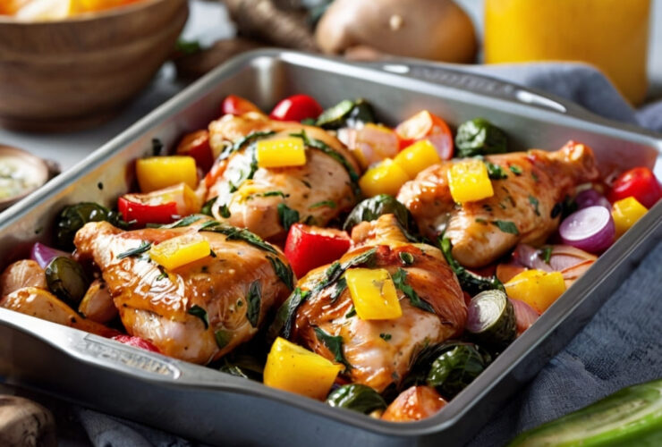 Hawaiian Chicken Sheet Pan Recipe