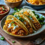 Loaded Cheesy Pocket Tacos Recipe