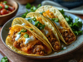 Loaded Cheesy Pocket Tacos Recipe