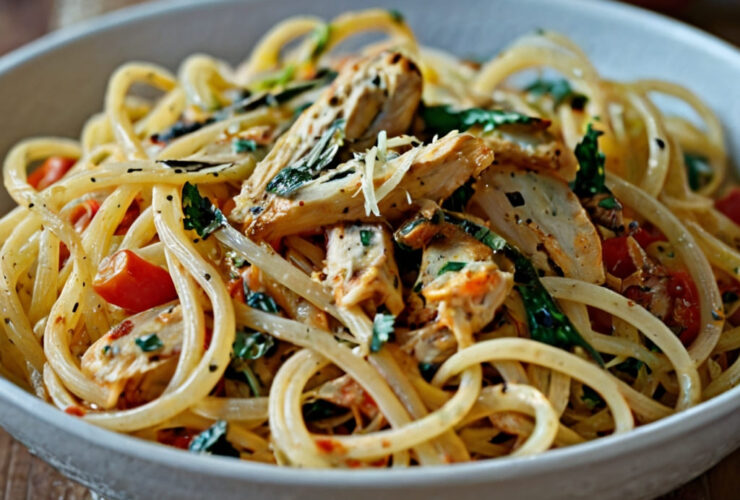 Monterey Chicken Spaghetti Recipe