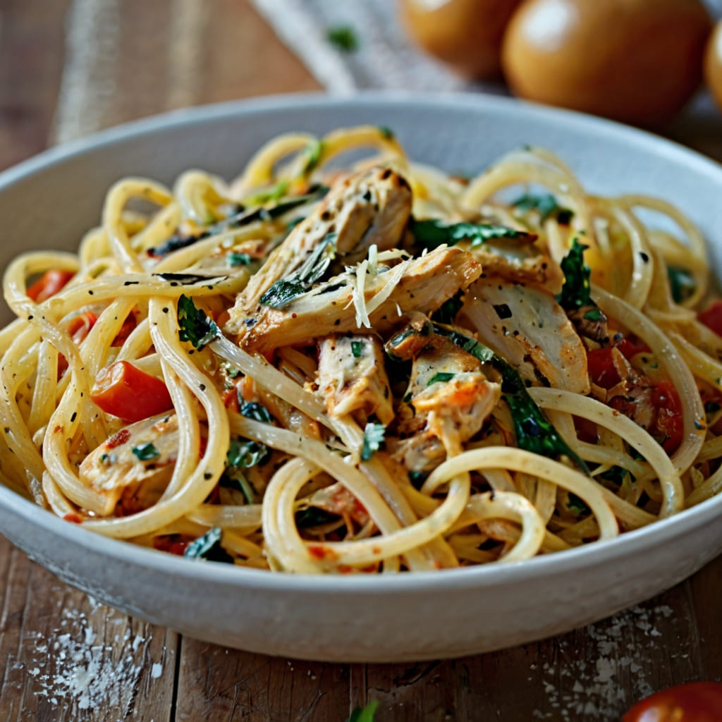 Monterey Chicken Spaghetti Recipe