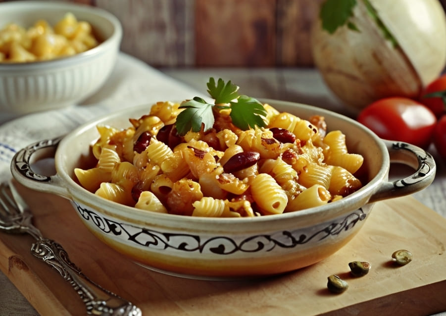 One Pot Chili Mac and Cheese Recipe