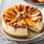 Peach Cobbler Cheesecake Recipe