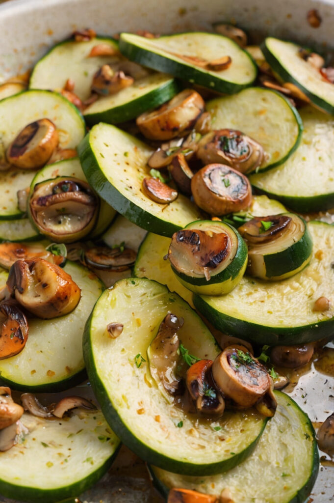 Sauteed Zucchini And Mushrooms Recipe