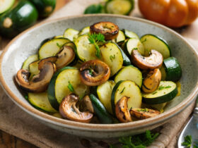 Sauteed Zucchini And Mushrooms Recipe
