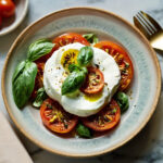 Tomato and Basil Burrata Salad