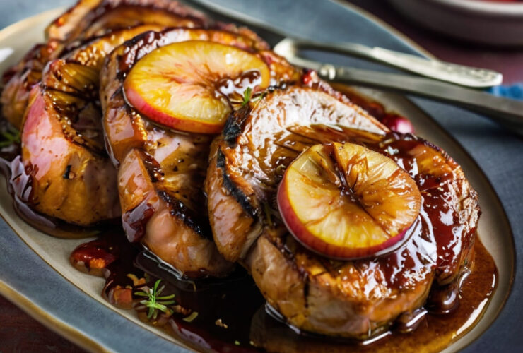 Apple Butter Pork Chops Recipe