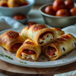 Cheesy Pepperoni Pizza Roll Recipe