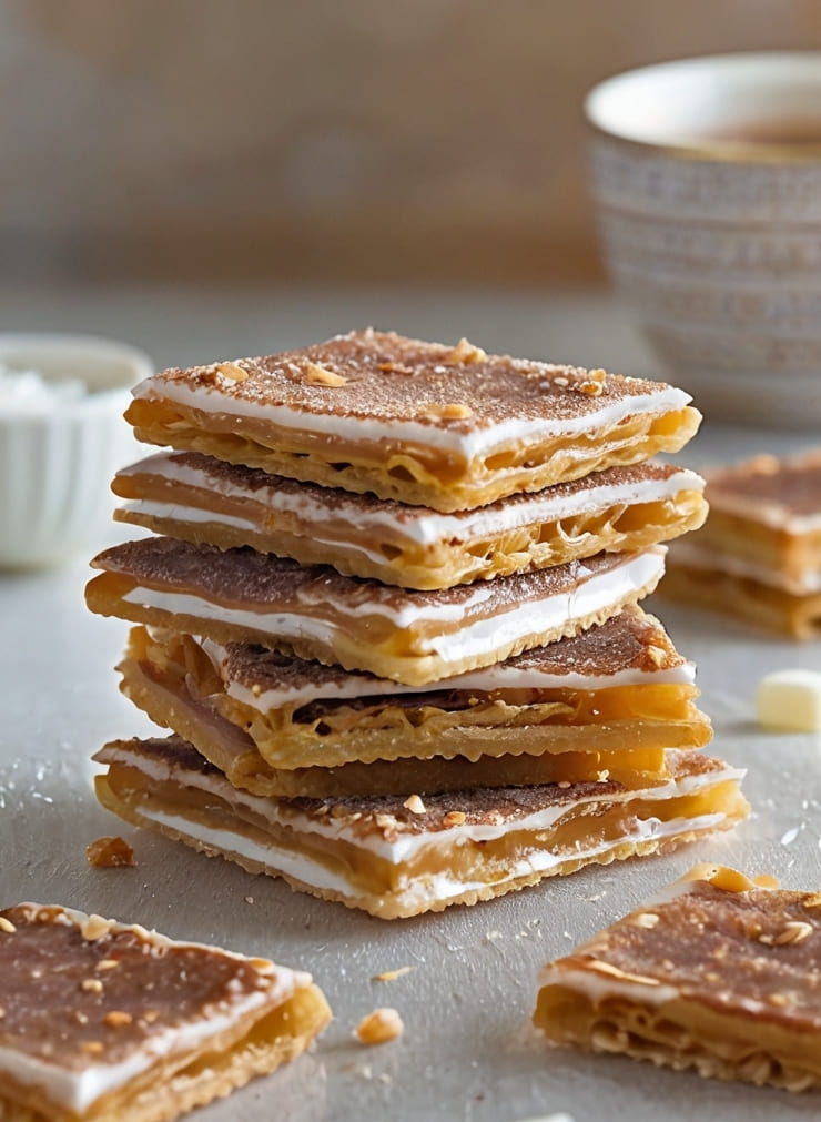 Churro Saltine Toffee Recipe