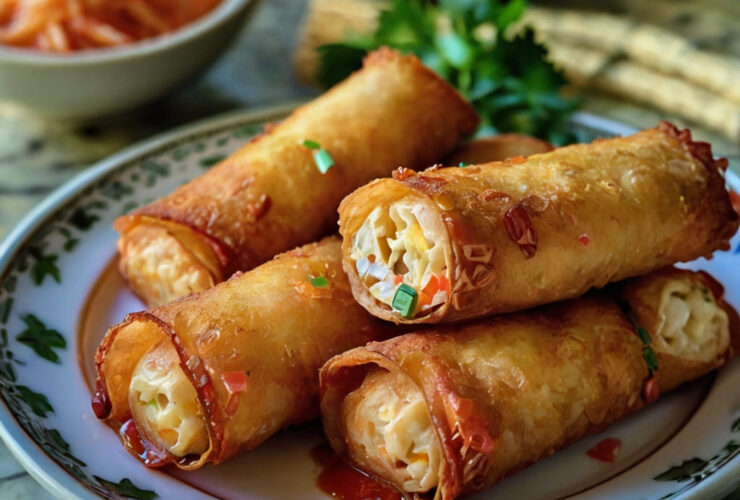 Crab Cake Egg Rolls Recipe
