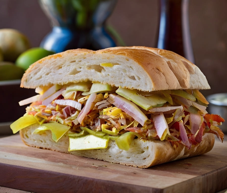 Cuban Chopped Grinder Sandwich Recipe