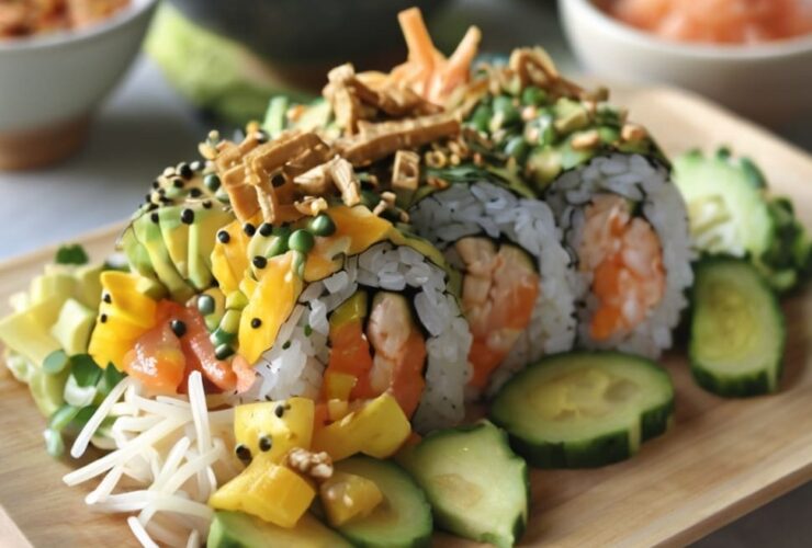 Dragon Roll Sushi Bowl Recipe