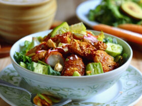 Honey Hot Chicken Salad Recipe