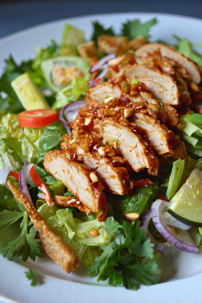 Honey Hot Chicken Salad Recipe