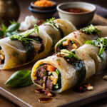 Thai Basil Beef Rolls Recipe