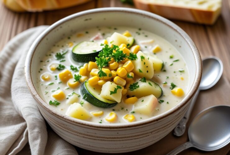 Zucchini Corn Chowder Recipe