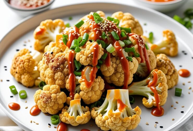 Baked Bang Bang Cauliflower Recipe