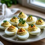 Garlic Parmesan Deviled Eggs Recipe