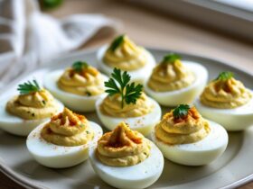 Garlic Parmesan Deviled Eggs Recipe