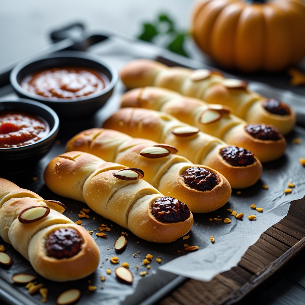 Witch’s Finger Breadsticks