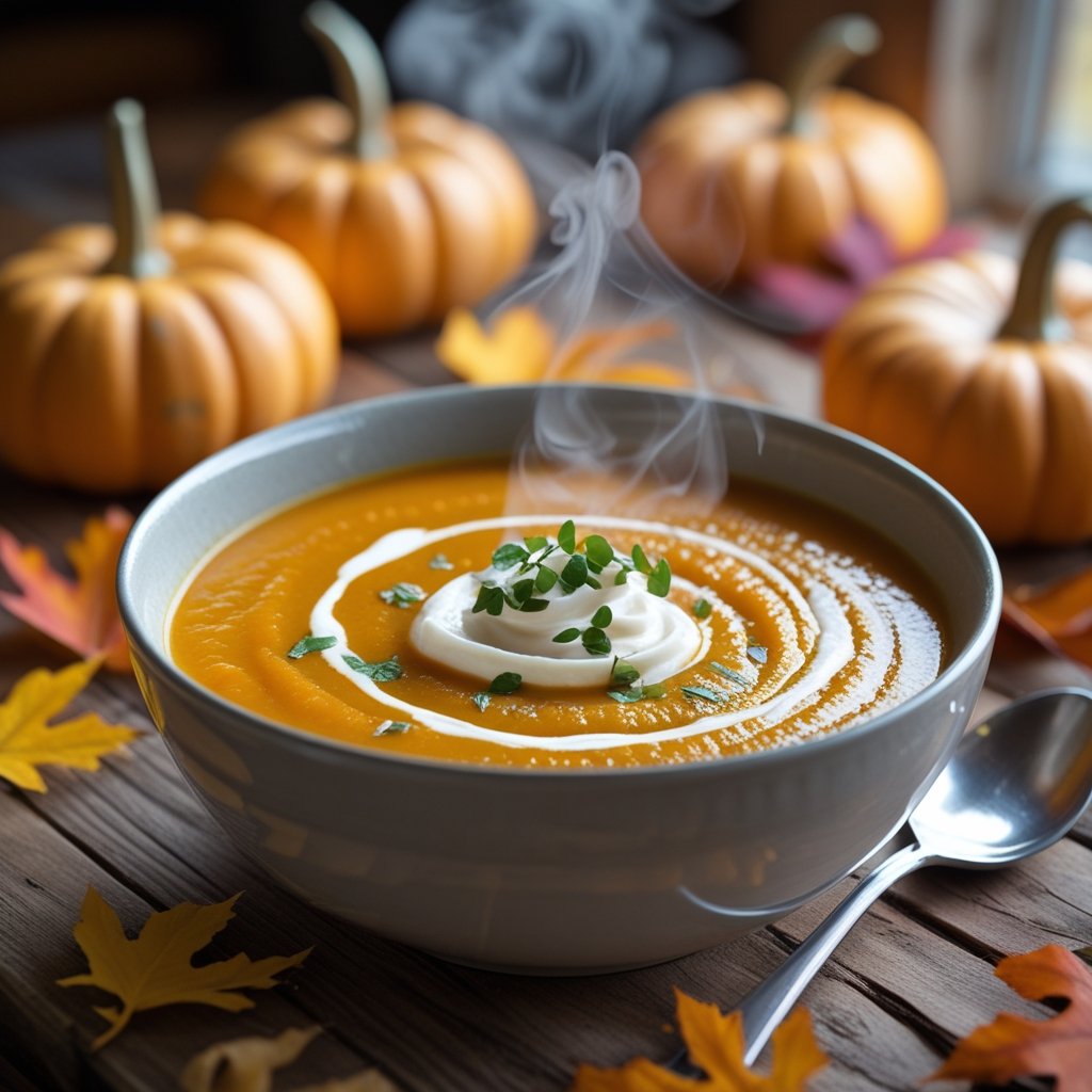 Crockpot Butternut Squash Soup