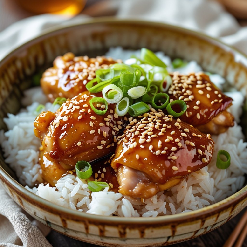 Crockpot Honey Garlic Chicken