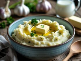Creamy Garlic Mashed Potatoes Recipe