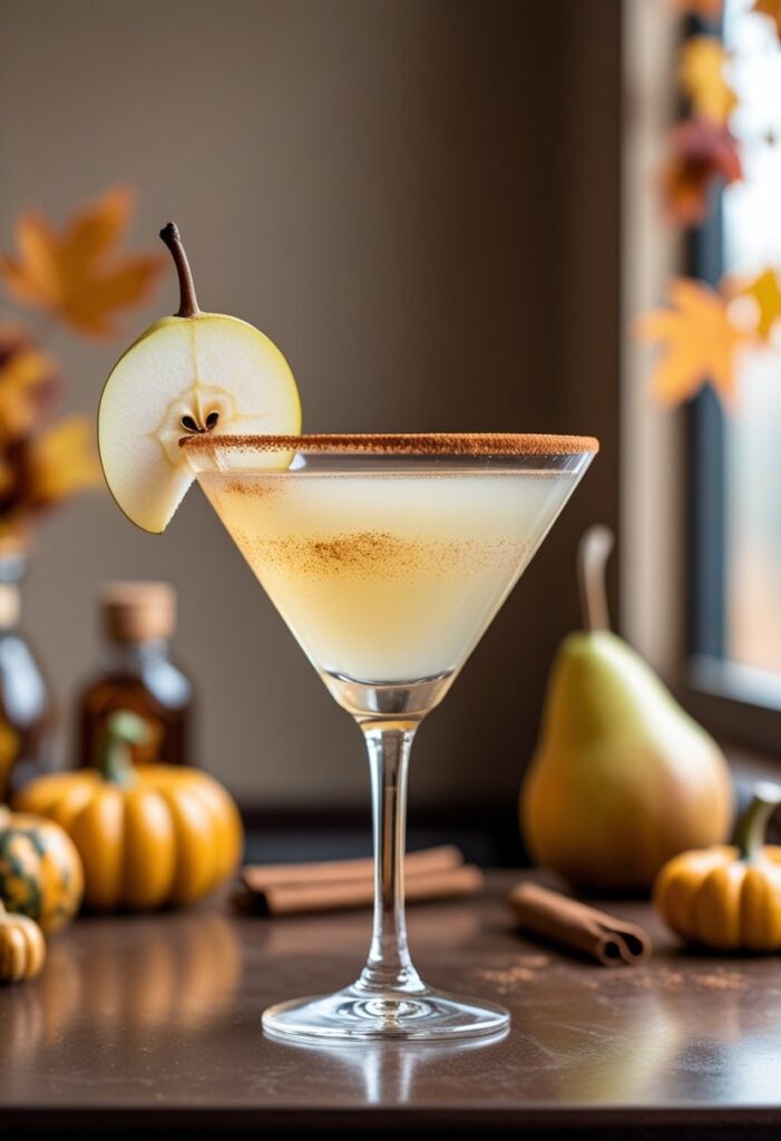 Spiced Pear Martini