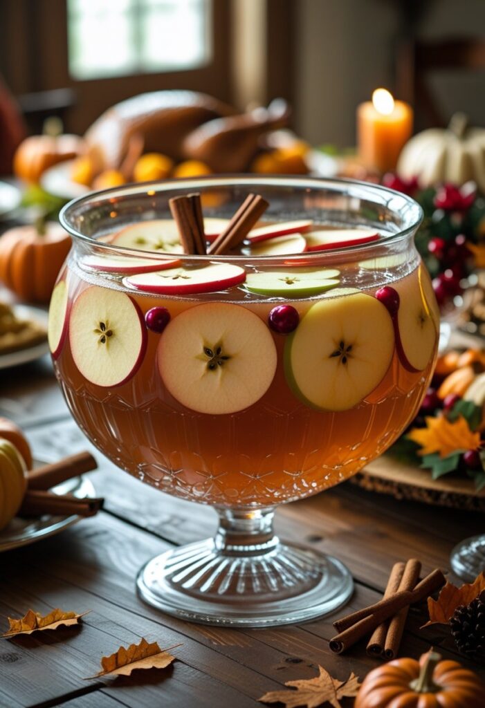 Bourbon Apple Cider Punch