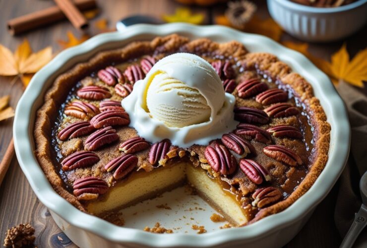 Pecan Pie Dump Cake Recipe
