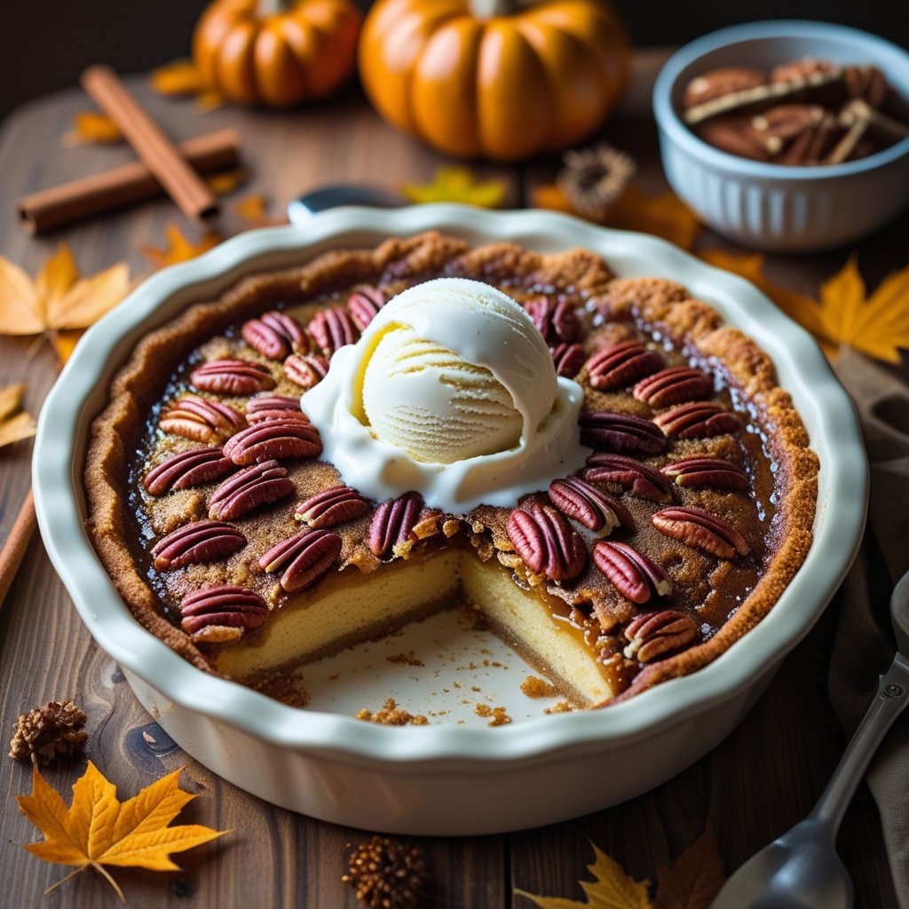 Pecan Pie Dump Cake Recipe