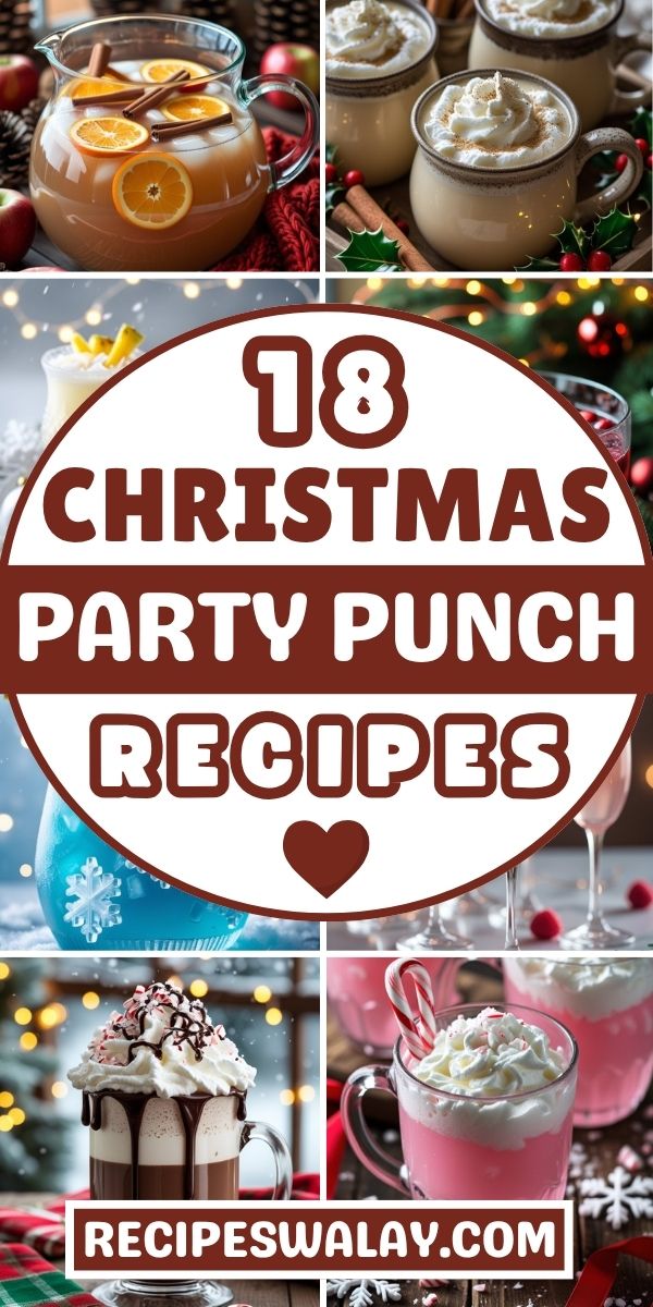 18 Christmas Party Punch Recipes