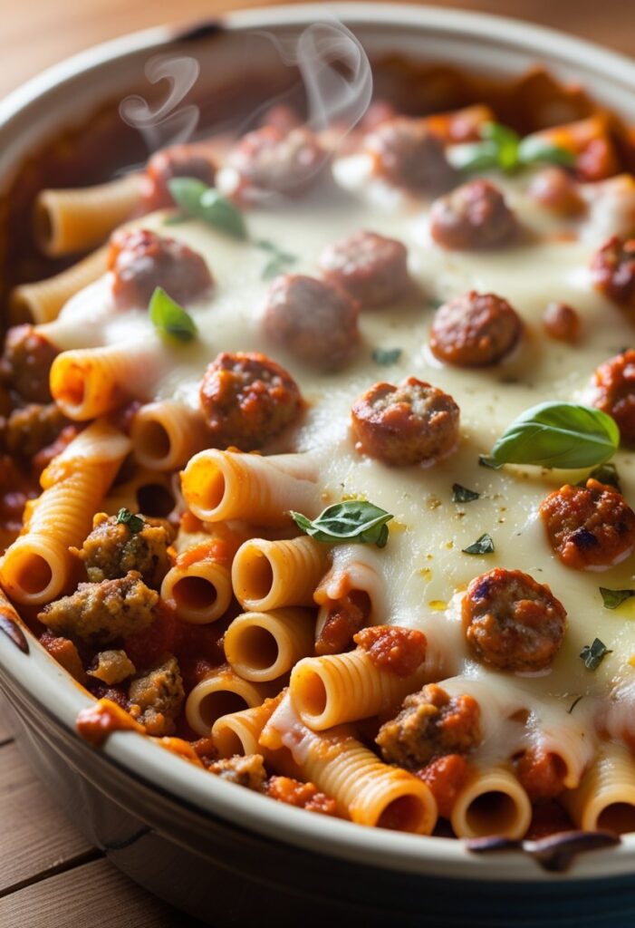 Baked Ziti with Sausage